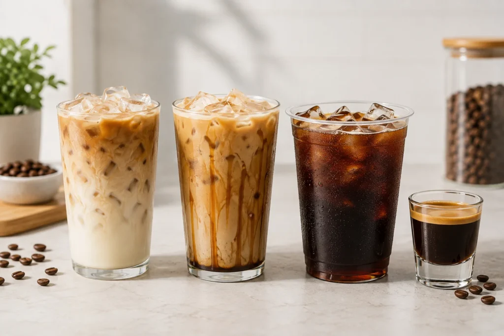 7 Brew iced coffee, cold brew, latte and espresso drinks